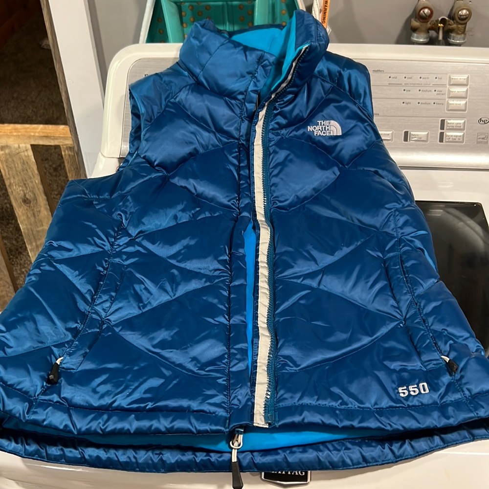 The North Face Vest, Blue, size medium